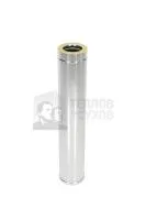 Труба Термо L 1000 ТТ-Р 304-0.5/304 с хомутом